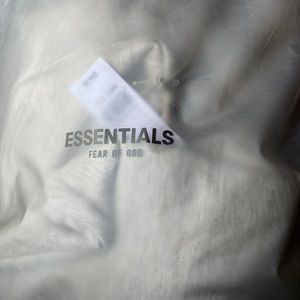 Essential hoodie size M color gray